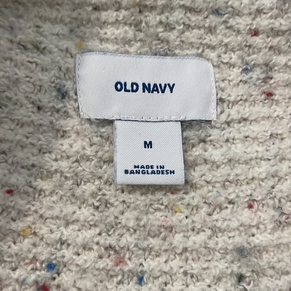 Old Navy cream confetti cardigan vest - Picture 4 of 8